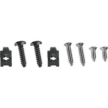 1967-68 Camaro; 1967-69 Firebird; Air Outlet to Dash Hardware Set; Models with AC; 8 Pieces