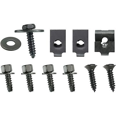 1969 Camaro; Air Outlet to Dash Hardware Set; Models with AC; 11 Pieces
