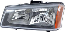 2003-04 Chevrolet Silverado, Avalanche - Headlamp Assembly; LH