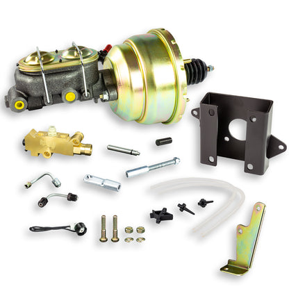 The Right Stuff 60-62 GM &amp; GMC C/K Truck, Master Cylinder &amp; 8" Booster Combination Kit Disc/Drum - (G86010971)