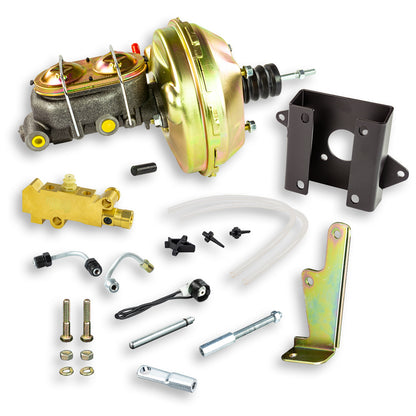The Right Stuff 60-62 GM &amp; GMC C/K Truck, Master Cylinder &amp; 9" Booster Combination Kit Disc/Disc - (G96010572)