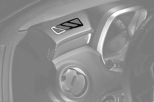 2010-13 Camaro AC Vent Trim Set Upper Stainless Steel Brushed 2 Pieces
