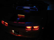 2010-15 Camaro Convertible - Rear Wind Restrictor with Single Color LED - Blue