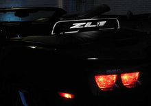 2010-15 Camaro ZL1 Convertible - Rear Wind Restrictor with Single Color LED - WHITE