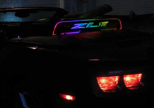 2010-15 Camaro ZL1 Convertible Rear Wind Restrictor with RGB Extreme Lighting Kit (Multi-Color LED)