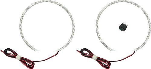 2010-13 Camaro Headlamp Halo Kit Red/White - Non-RS