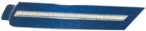 2010-15 Camaro 4 Piece Blue Metallic (Paint Code GAP) with Clear Lens LED Side Marker Lamp Set