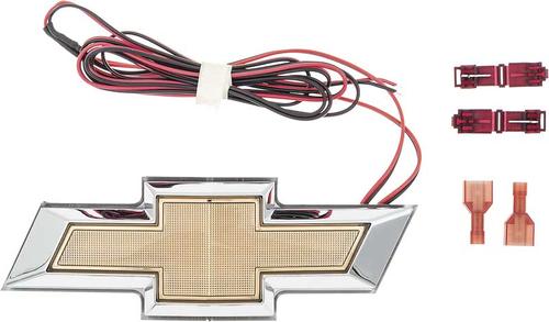 2010-13 Camaro Illuminated Rear Bow Tie Green