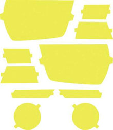 2010-13 Camaro Lamin-X Film Yellow Headlamp Cover Kit