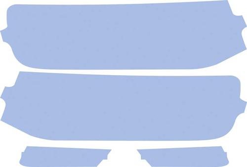 2014-15 Camaro Lamin-X Film Blue Headlamp Cover Kit