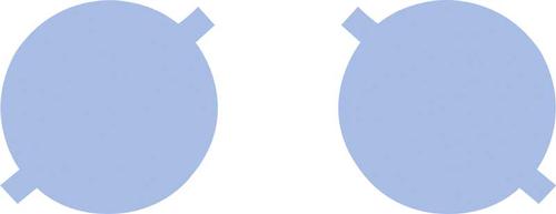 2010-13 Camaro  Lamin-X Film Blue Fog Lamp Covering Kit
