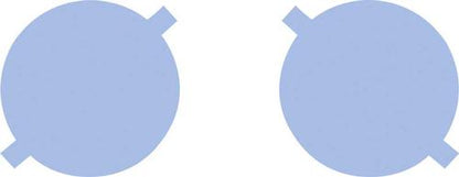 2010-13 Camaro  Lamin-X Film Blue Fog Lamp Covering Kit