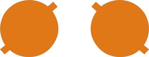 2010-13 Camaro Lamin-X Film Amber Fog Lamp Covering Kit