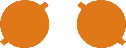 2010-13 Camaro Lamin-X Film Amber Fog Lamp Covering Kit
