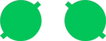 2010-13 Camaro Lamin-X Film Green Fog Lamp Covering Kit
