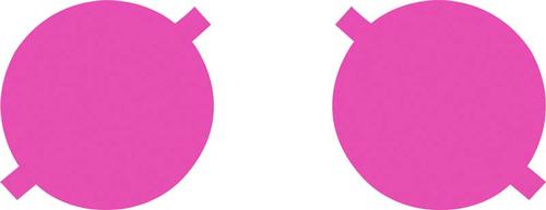 2010-13 Camaro Lamin-X Film Pink Fog Lamp Covering Kit