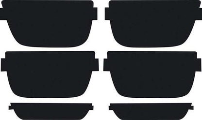 2010-13 Camaro Lamin-X Film Charcoal Tail Lamp Cover Kit