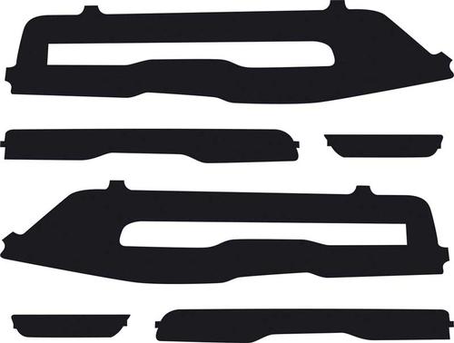 2014-15 Camaro RS Lamin-X Film Charcoal Tail Lamp Cover Kit