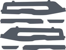 2014-15 Camaro RS Lamin-X Film Gunsmoke Tail Lamp Cover Kit