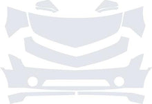 2010-13 Camaro Partial Coverage Clear Front-End Bra Set