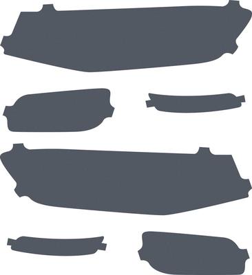 2016-17 Camaro LT Lamin-X Film Gunsmoke Headlamp Cover Kit