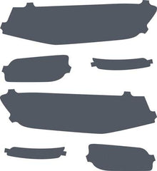 2016-17 Camaro LT Lamin-X Film Gunsmoke Headlamp Cover Kit