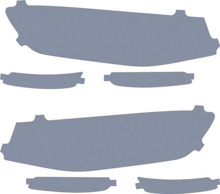 2016-17 Camaro SS Lamin-X Film Tinted Headlamp Cover Kit
