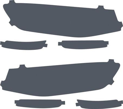 2016-17 Camaro SS Lamin-X Film Gunsmoke Headlamp Cover Kit