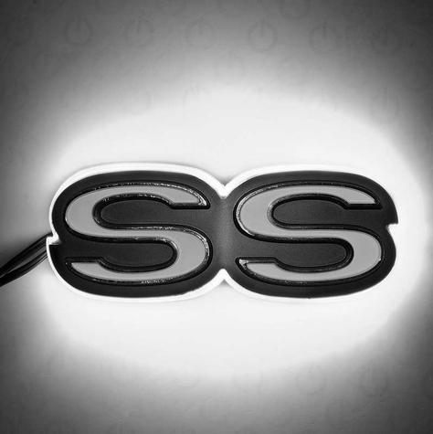 2010-17 Camaro - Illuminated SS Emblem - White