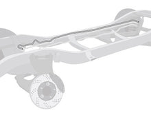 The Right Stuff 1955 Ford Convertible, Pre-Bent Stainless Steel Front To Rear Fuel Line - (GGL5501S)