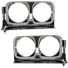 1970 Buick Skylark, GS, Sportwagon; Headlamp Bezel Set, LH and RH; Pair