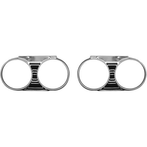1967 Chevrolet Chevelle, Malibu, El Camino; Headlamp Bezel Set; Pair