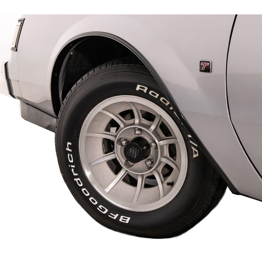 GN1015 - 1981-87 Regal, Turbo, Grand National; Wheel Opening Molding Set; Anodized Black; Set of 4