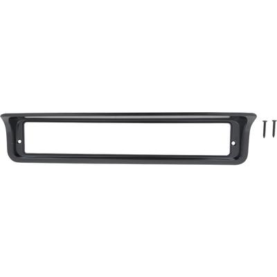 1982-87 Buick Regal; Park Lamp Bezel; Black; LH Driver Side