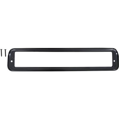 1982-87 Buick Regal; Park Lamp Bezel; Black; LH Driver Side