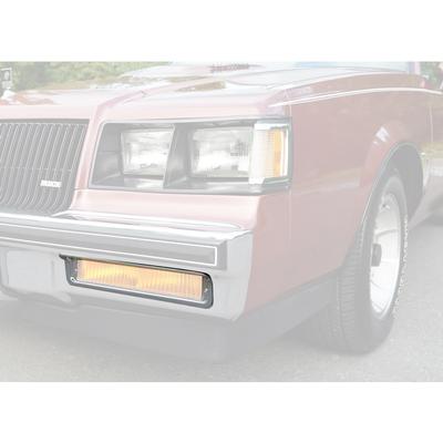 1982-87 Buick Regal; Park Lamp Bezel; 2 Door; Chrome; LH Driver Side