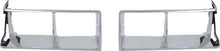 1984-87 Buick Regal; Headlight Bezels; Chrome; RH & LH; Pair