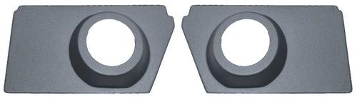 1978-87 Buick Regal; Rear Side Panels; with 4" Speaker Pod; Gray; Pair