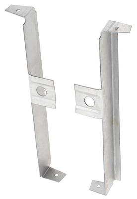 1965 Ford Mustang; Fog Lamp Mounting Brackets; Standard Grille