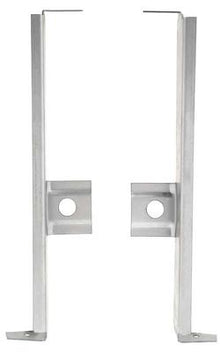 1965 Ford Mustang; Fog Lamp Mounting Brackets; Standard Grille