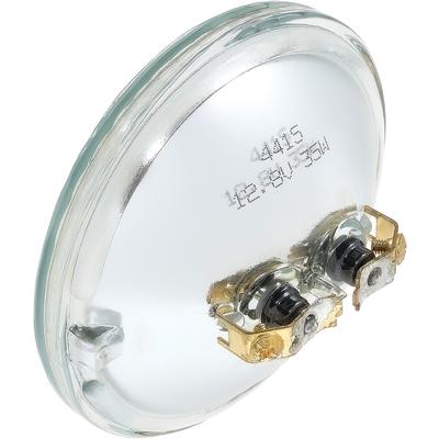 Fog Lamp Sealed Beam Bulb; 4-1/2" diameter; 12.8 Volt; 35 Watt; 2-Screw Terminal; Clear; 4415