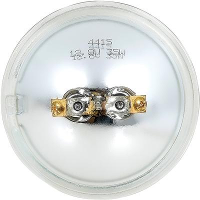 Fog Lamp Sealed Beam Bulb; 4-1/2" diameter; 12.8 Volt; 35 Watt; 2-Screw Terminal; Clear; 4415