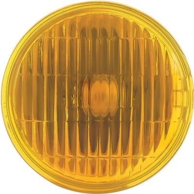 Fog Lamp Sealed Beam Bulb; 4-1/2" diameter; 12.8 Volt; 35 Watt; 2-Screw Terminal; Amber; 4415A