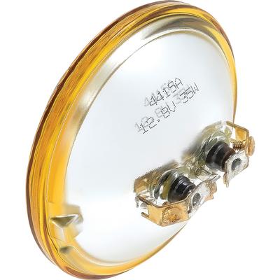 Fog Lamp Sealed Beam Bulb; 4-1/2" diameter; 12.8 Volt; 35 Watt; 2-Screw Terminal; Amber; 4415A