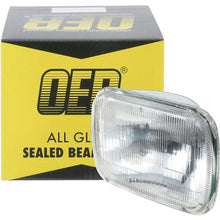 Headlamp Sealed Beam; 12 Volt; High / Low; 5" x 7" (142mm x 200mm); Rectangular; Halogen; (Lens Measures: 5-1/2" x 7-7/8