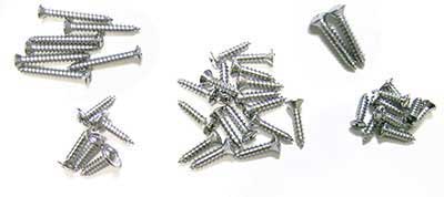 HK10 - 1964-66 Mustang Coupe Interior Trim 40-Piece Screw Set