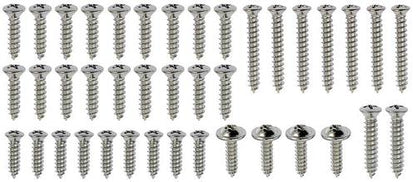 HK10 - 1964-66 Mustang Coupe Interior Trim 40-Piece Screw Set