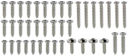 HK10 - 1964-66 Mustang Coupe Interior Trim 40-Piece Screw Set