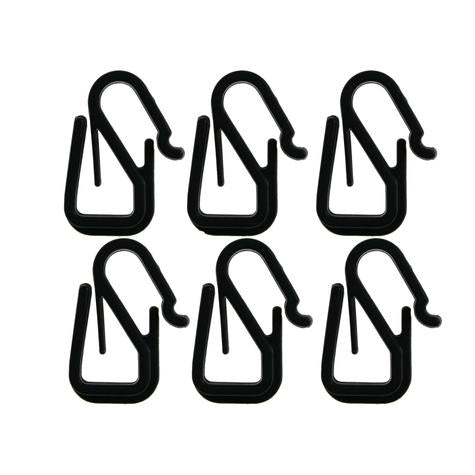 1967-68 Mustang Coupe 6 Piece Courtesy Light Wiring Clip Set