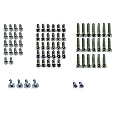 HK11 - 1965-66 Mustang Fastback 73 Piece Interior Trim Screw Set